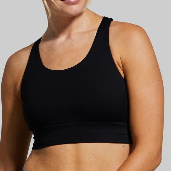 Primitive Women's Black Workout‎ Strappy Sports Bra - Size M Medium - Picture 1 of 5